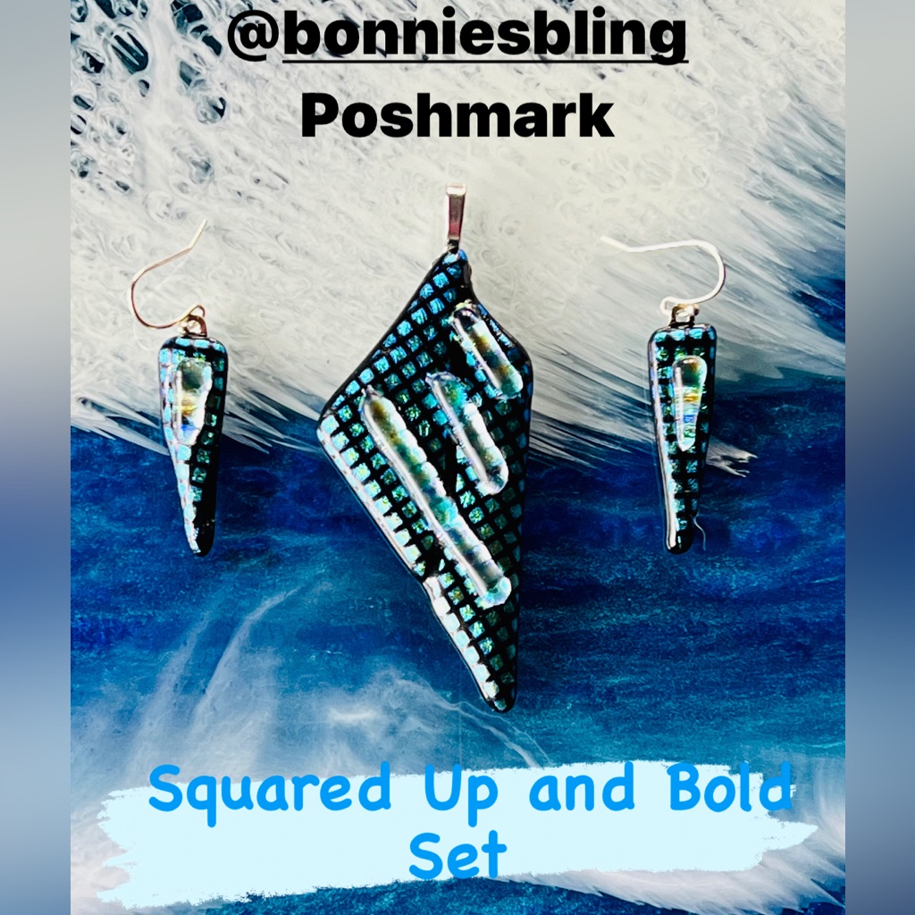 Bonnie’s Bling One Of A Kind Fused Glass Jewelry And Accessories To Wear.
